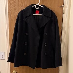 Esprit Classic Black Pea Coat